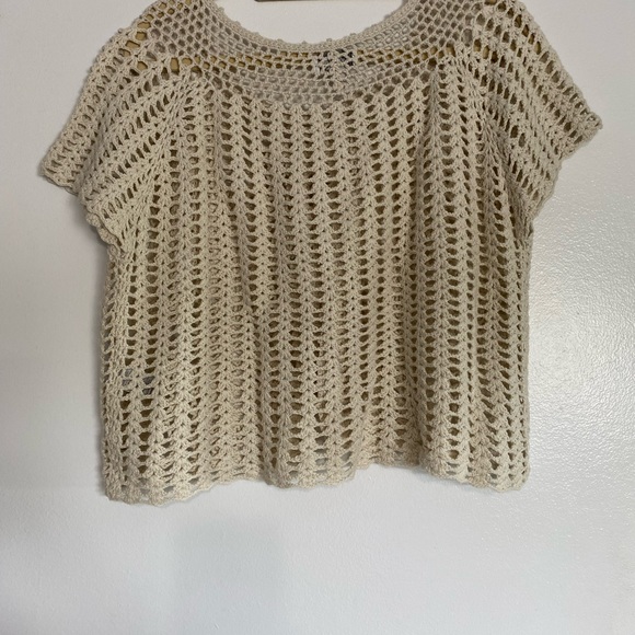 Vintage Lacey Crochet Cardigan - Picture 6 of 6